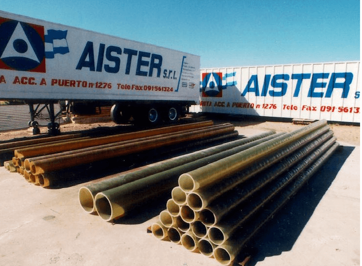 Instalación industrial PRFV AISTER