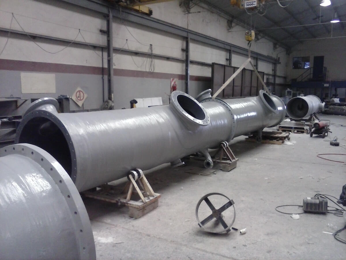 Torre de secado de Cloro