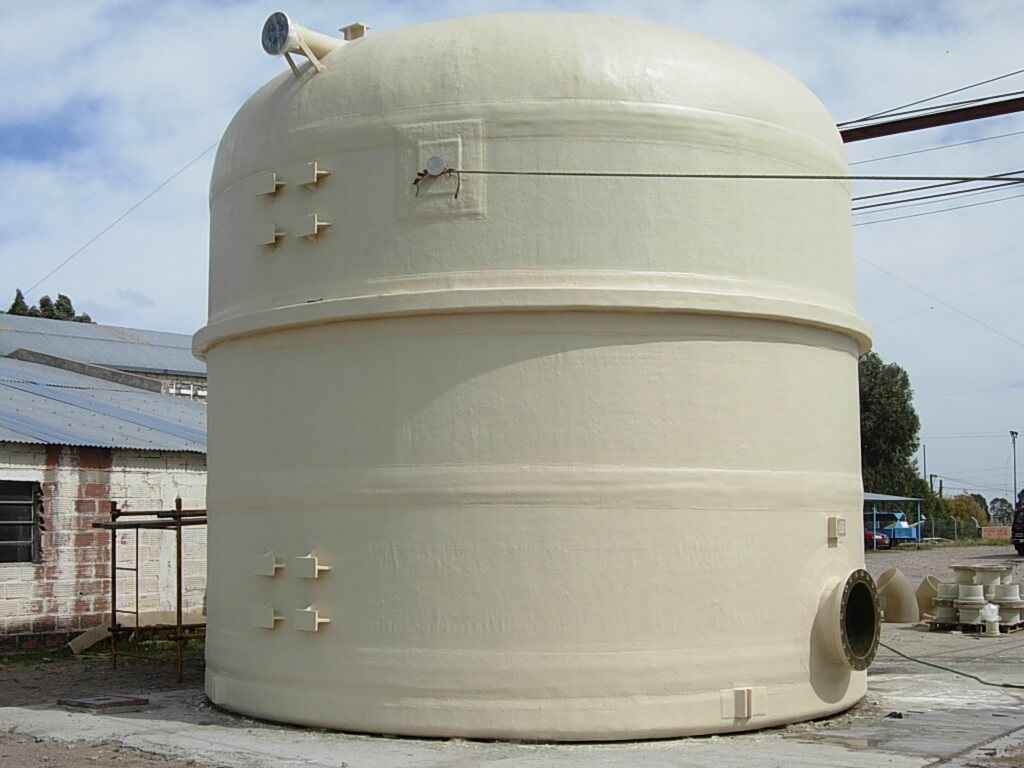 Tanque para salmuera Ø 6000mm, altura 6500mm