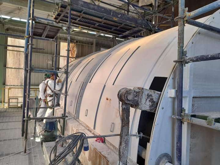 Fabricación y montaje de capotas (carcasa) íntegramente en PRFV, para filtros lodos