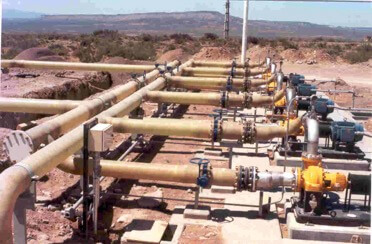 Colector de Bombas, Planta de tratamiento de agua salada 