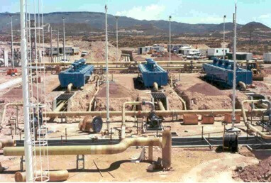 Reemplazo cañerías vapores dióxido de cloro