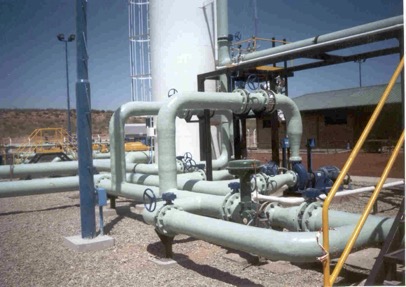 Planta de Tratamiento e inyección de agua dulce a pozos de petróleo