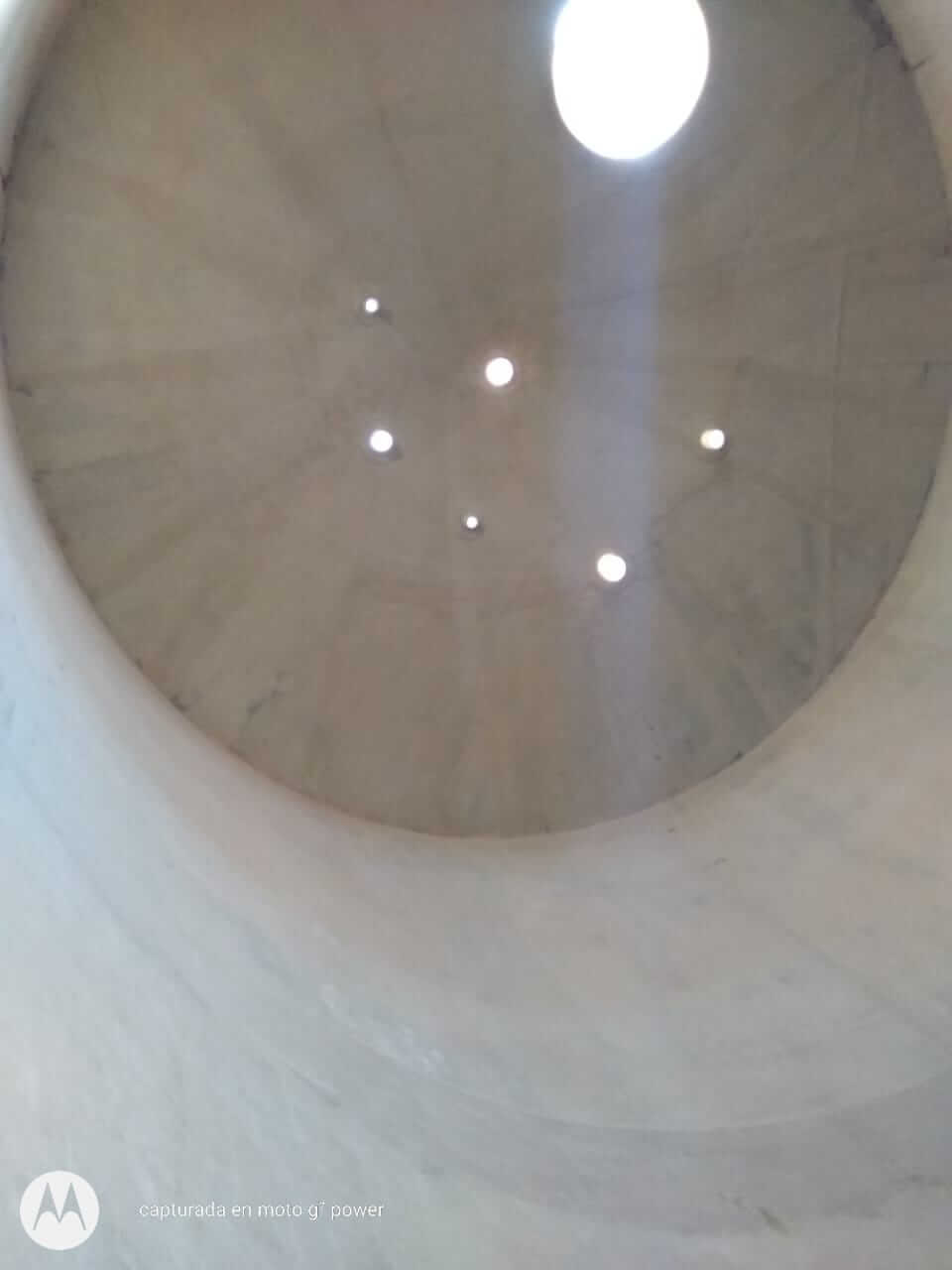 Revestimiento interno PRFV en Reactor de Oleinas, de acero al carbono, Ø4000mm