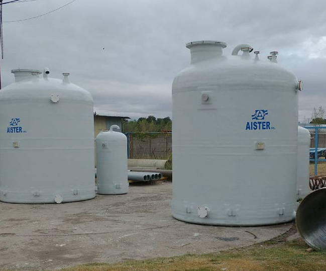 Fabricación de Tanques PRFV